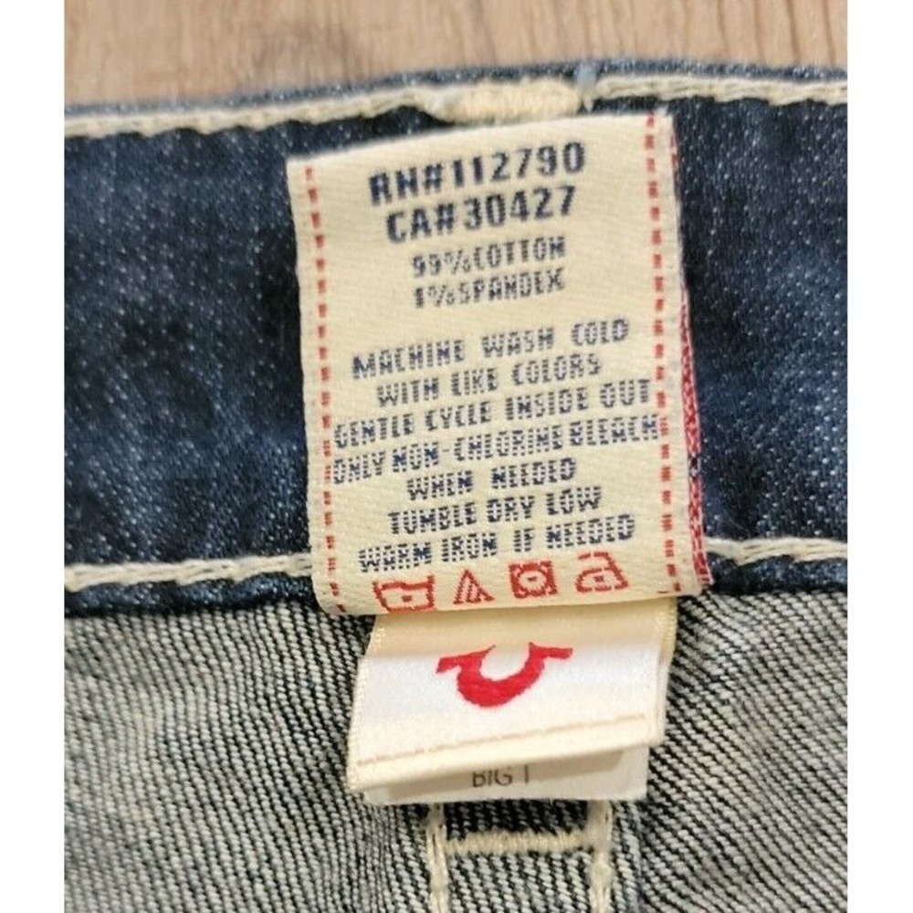 TRUE RELIGION Womens Jeans Bootcut Size 27 Made In Usa - Picture 13 of 13